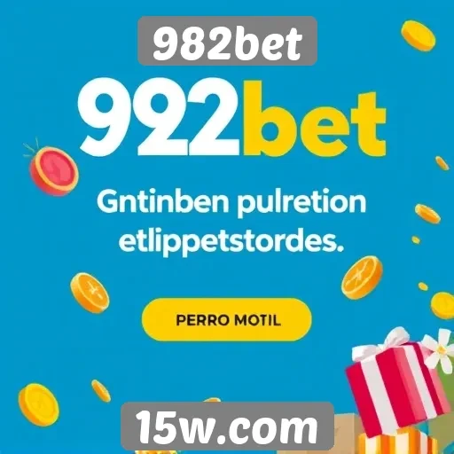 Promoções e bônus disponíveis no 982bet